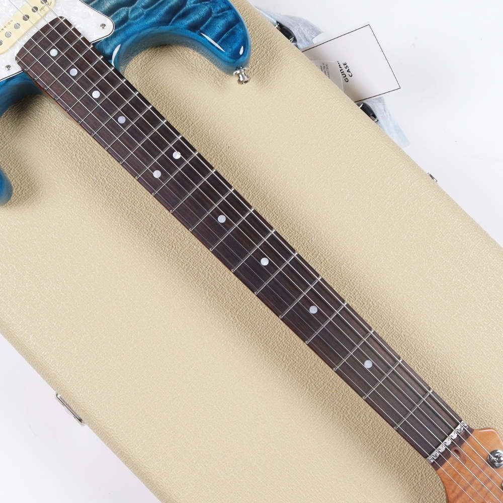 【中古】 エレキギター Fender Custom Shop MBS Custom Quilted Maple Stratocaster Caribbeane Blue Burst by Austin Macnutt 2025年製 ネック