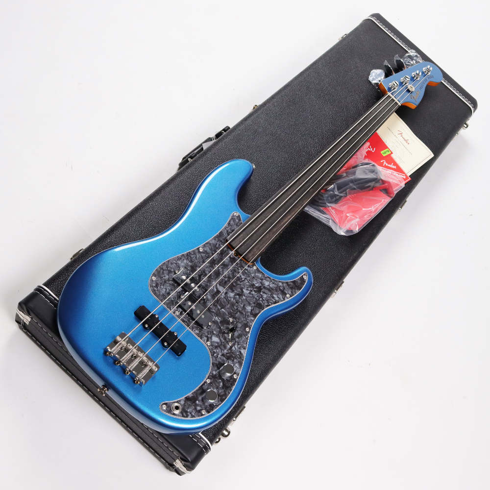 【中古】 Fender フェンダー USA Tony Franklin Fretless Precision Bass LPB Ebony Fingerboard 2024年製 フレットレス エレキベース
