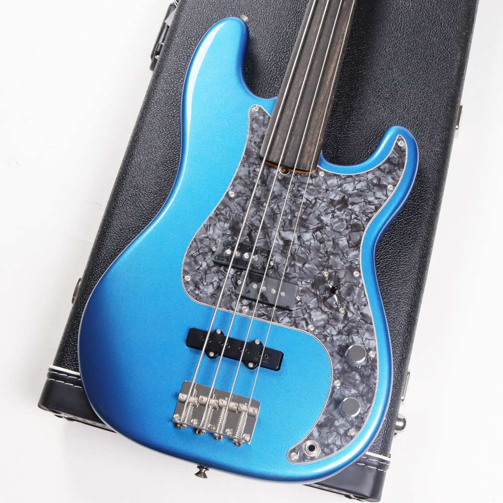 【中古】 Fender フェンダー USA Tony Franklin Fretless Precision Bass LPB Ebony Fingerboard 2024年製 フレットレス エレキベース ボディ画像