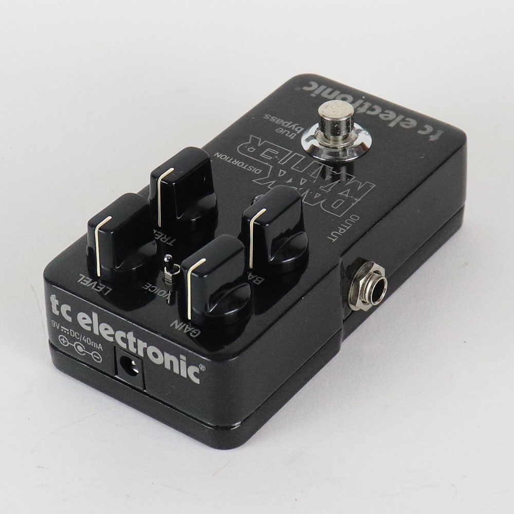 【中古】 ディストーション tc electronic Dark Matter Distortion ギターエフェクター 全体