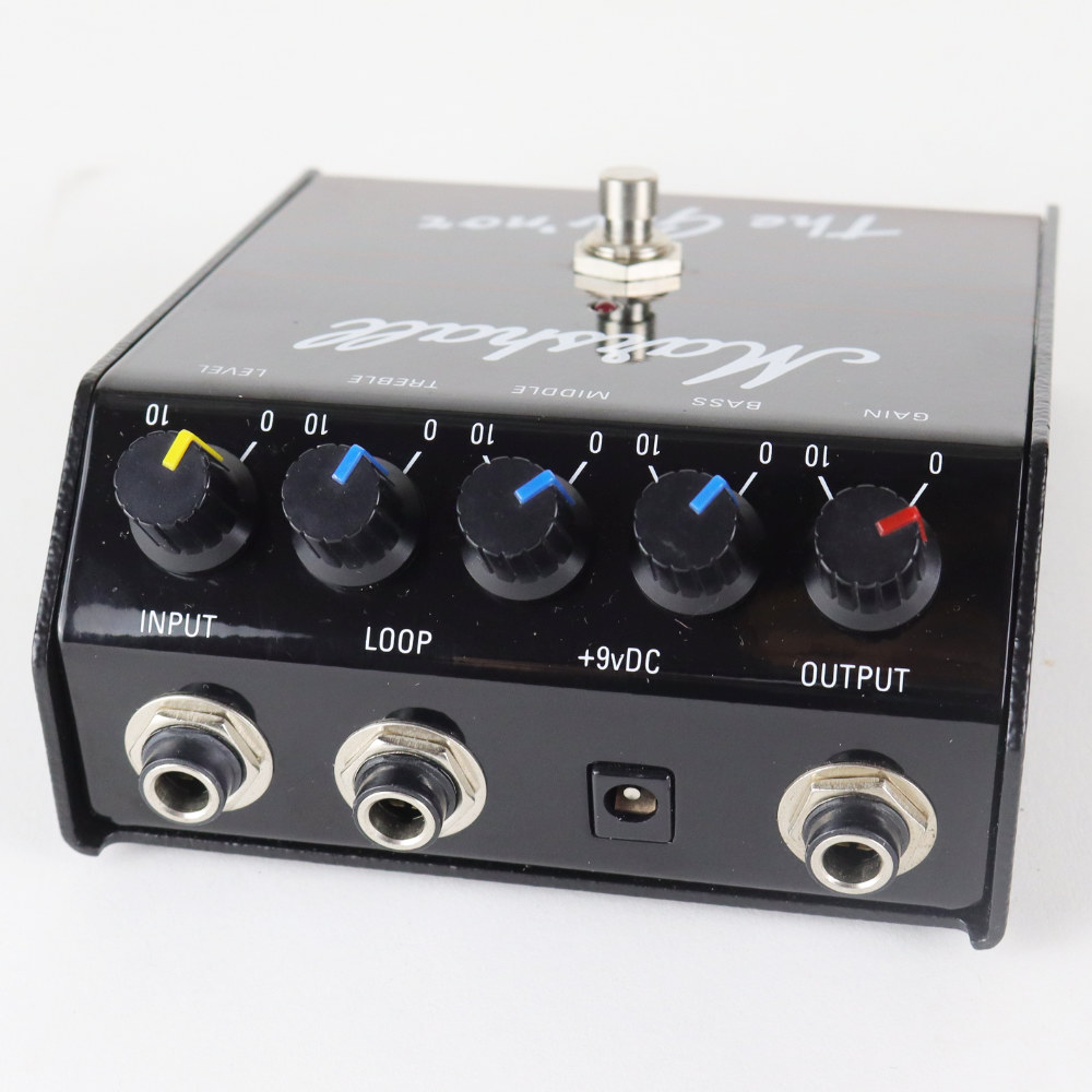 【中古】 ディストーション Marshall The Guv’nor made in KOREA マーシャル ガバナー 本体画像 斜め