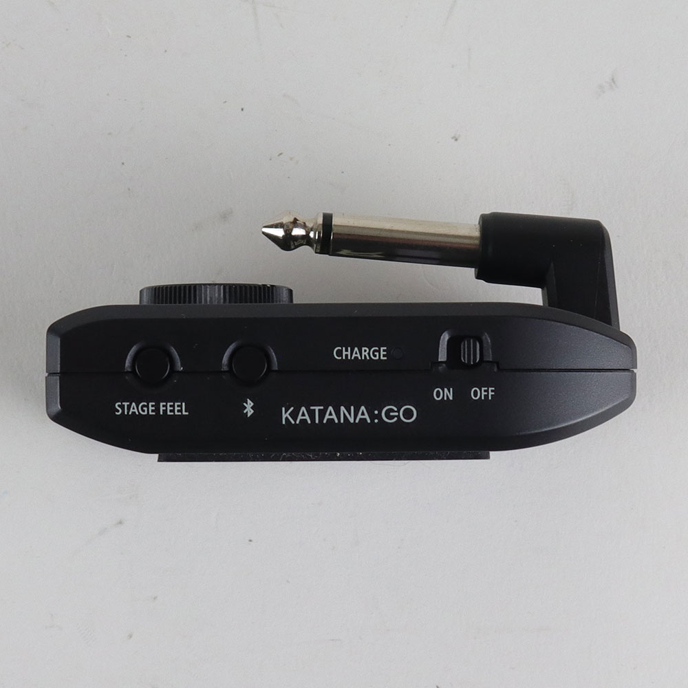 【中古】 ギターヘッドホンアンプ BOSS KTN-GO KATANA GO 第一世代 ギターアンプ エフェクター ボス 側面