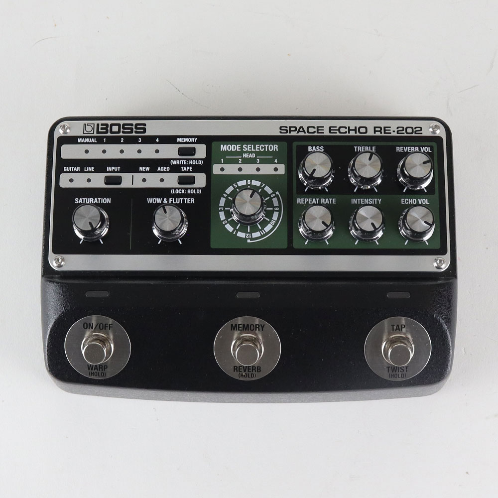 【中古】 BOSS RE-202 Space Echo スペースエコー エコー ディレイ リバーブ ギターエフェクター