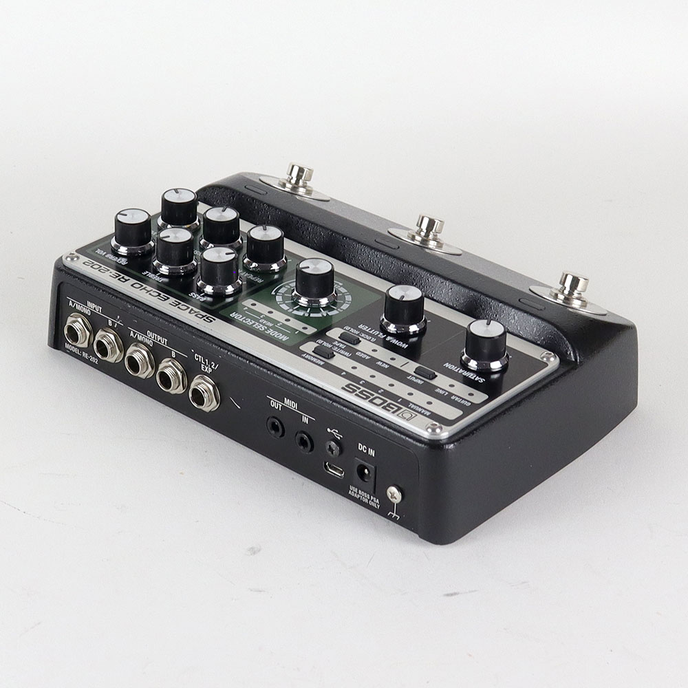 【中古】 BOSS RE-202 Space Echo スペースエコー エコー ディレイ リバーブ ギターエフェクター 全体