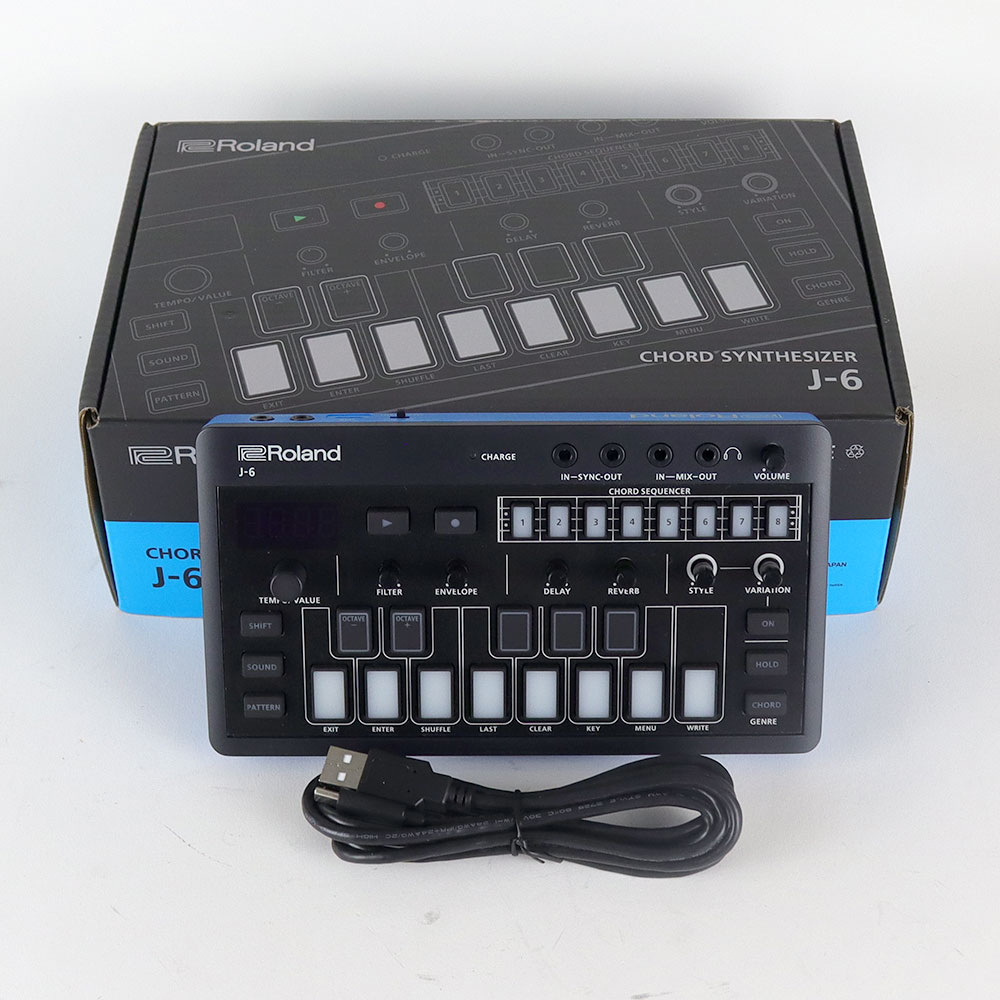 【中古】 ROLAND J-6 CHORD SYNTHESIZER AIRA COMPACT コードシンセサイザー シーケンサー