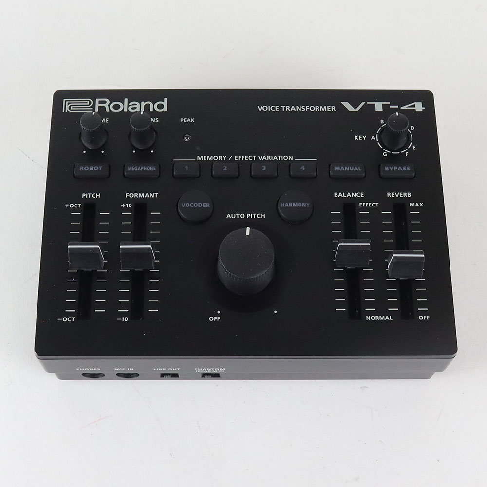 【中古】 ボイスエフェクト ボーカルエフェクター ROLAND VT-4 Voice Transformer ボイストランスフォーマー ローランド