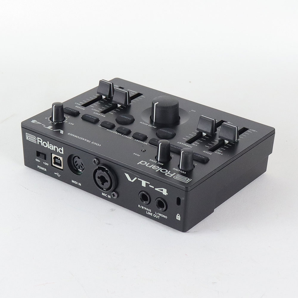 【中古】 ボイスエフェクト ボーカルエフェクター ROLAND VT-4 Voice Transformer ボイストランスフォーマー ローランド 全体