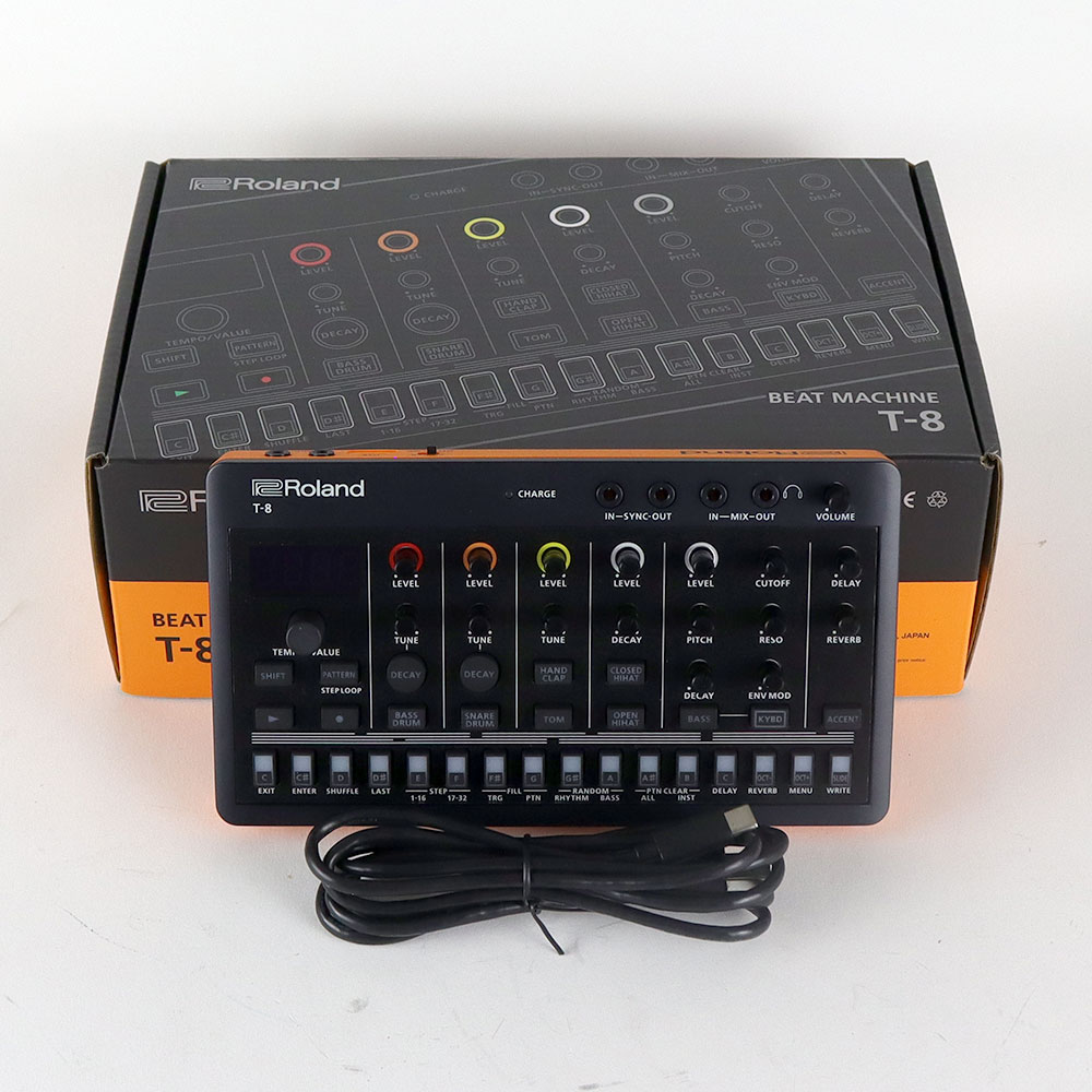 【中古】 ROLAND T-8 BEAT MACHINE AIRA COMPACT ビートマシン シーケンサー リズムマシン