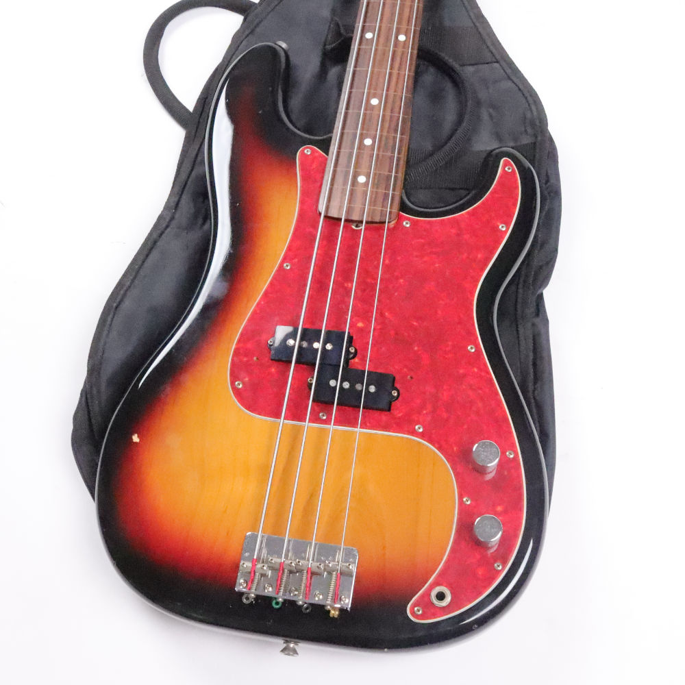 【中古】 エレキベース FENDER JAPAN PB62-53 3TS PRECISION BASS FRETLESS MOD. 1997年〜2000年製 プレベ フレットレス ボディ画像 