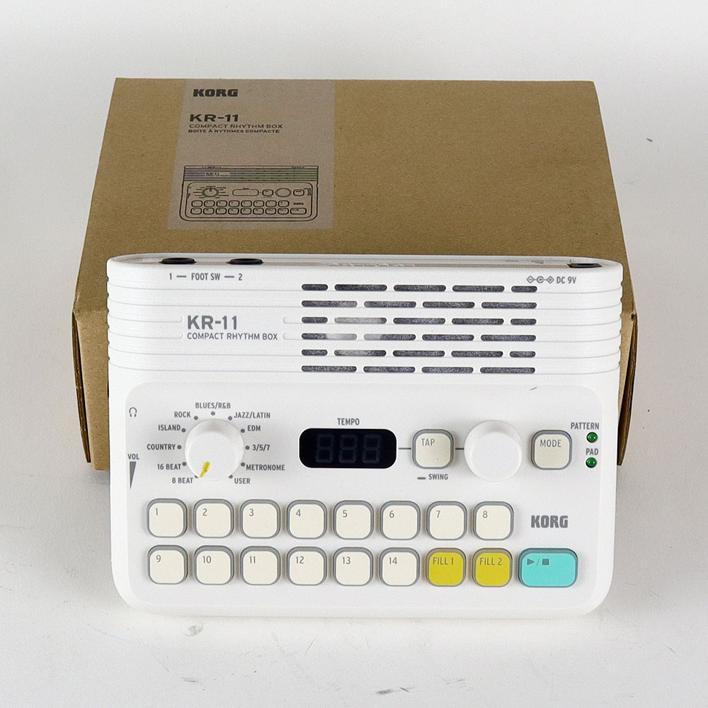 【中古】 リズムマシン リズムボックス コルグ KORG KR-11 リズム ボックス