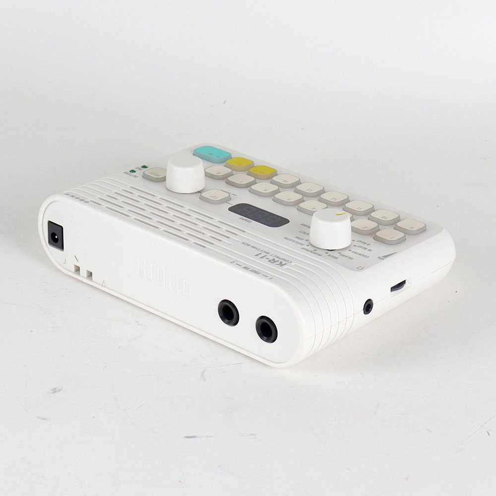 【中古】 リズムマシン リズムボックス コルグ KORG KR-11 リズム ボックス 全体
