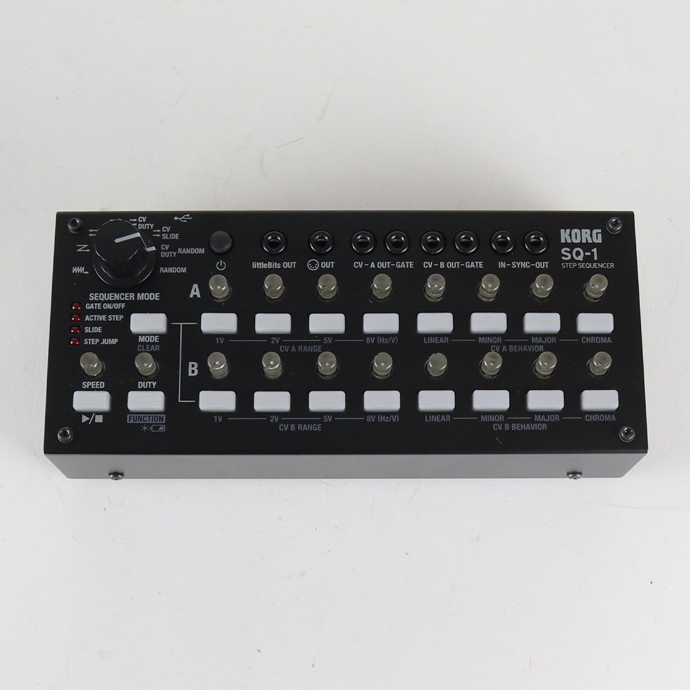 【中古】 KORG SQ-1 ステップ・シーケンサー コルグ 正面
