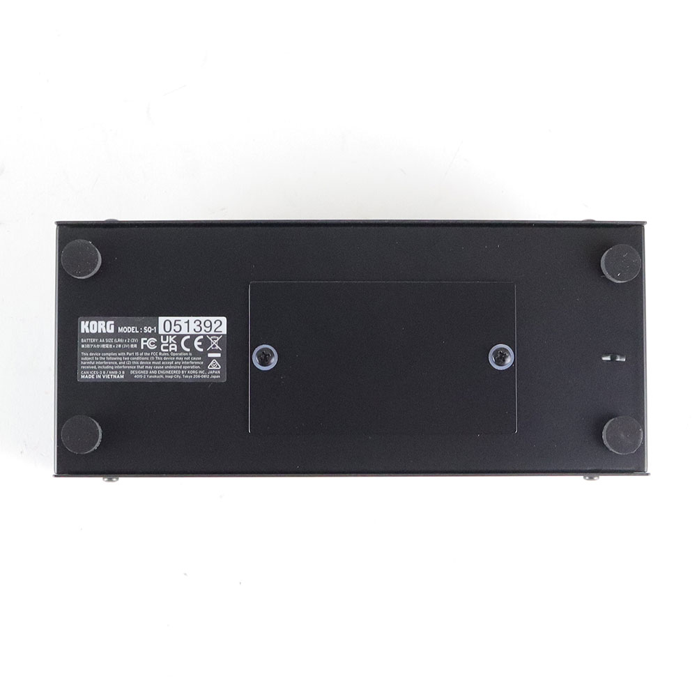 【中古】 KORG SQ-1 ステップ・シーケンサー コルグ 裏面