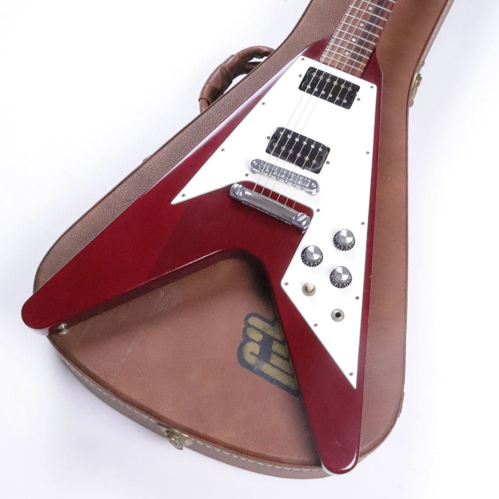 【中古】ギブソン フライング V Gibson Flying V Cherry 1992年製 エレキギター ボディ画像