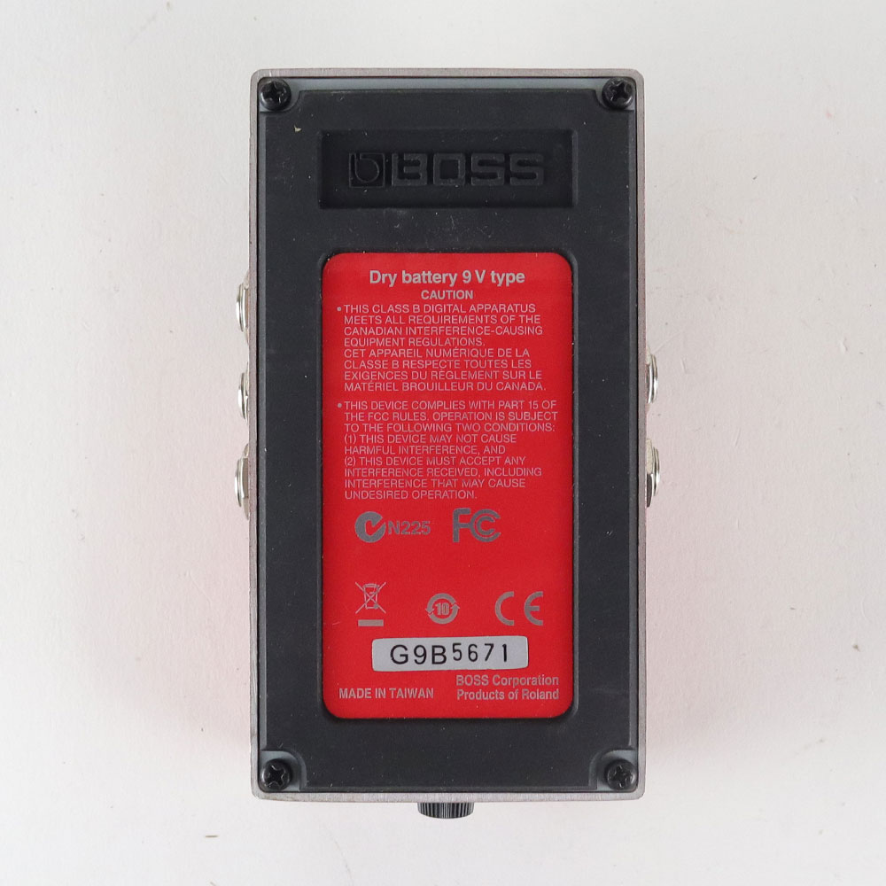 【中古】 BOSS ボス Loop Station RC-3 ルーパー エフェクター 裏面