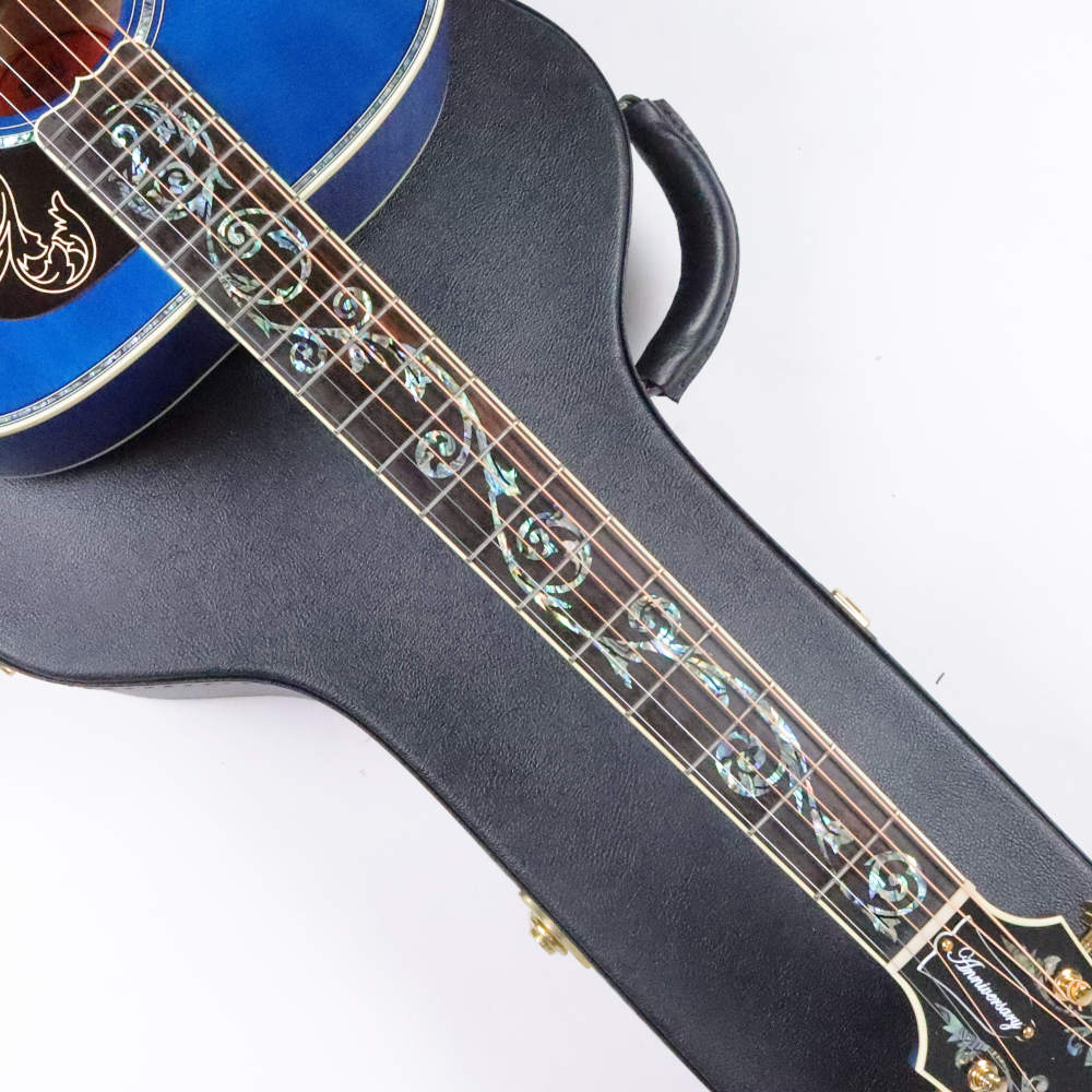 【中古】 アコースティックギター Gibson Custom Shop SJ-200 Anniversary VINE VIPER BLUE 2024年製 楽器店オーダーモデル SJ200 ネック