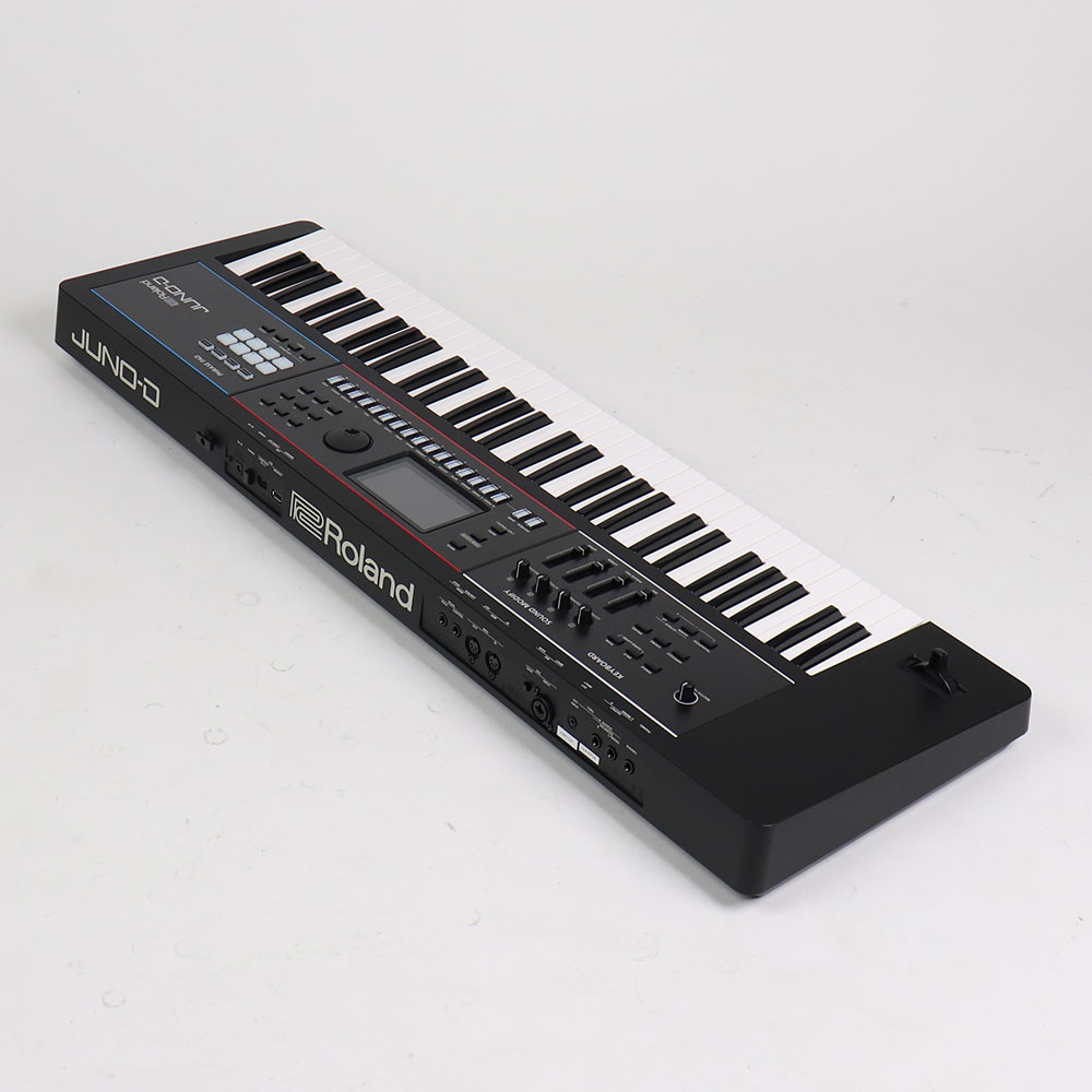 【中古】 シンセサイザー ローランド ROLAND JUNO-D6 ジュノ 61鍵盤 全体
