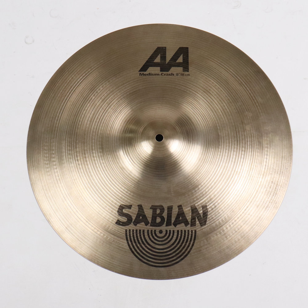 【中古】 クラッシュシンバル セイビアン SABIAN AA MEDIUM CRASH 18インチ