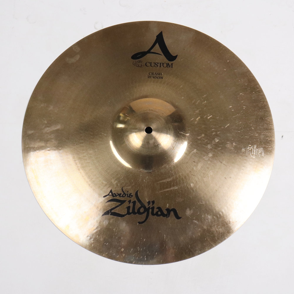 【中古】クラッシュシンバル ジルジャン ZILDJIAN A CUSTOM CRASH 18インチ