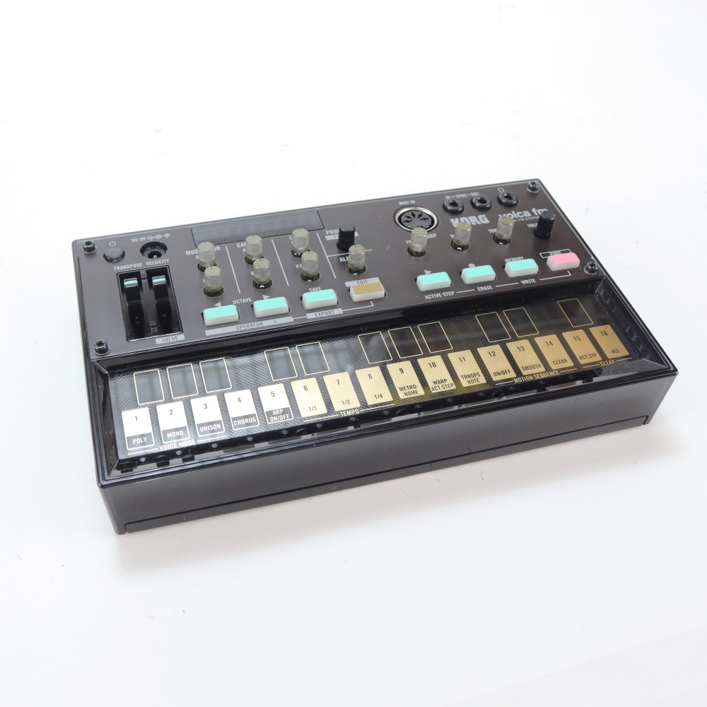 【中古】 KORG volca fm Digital FM Synthesizer FMシンセサイザー シーケンサー 初代Volca FM 詳細画像