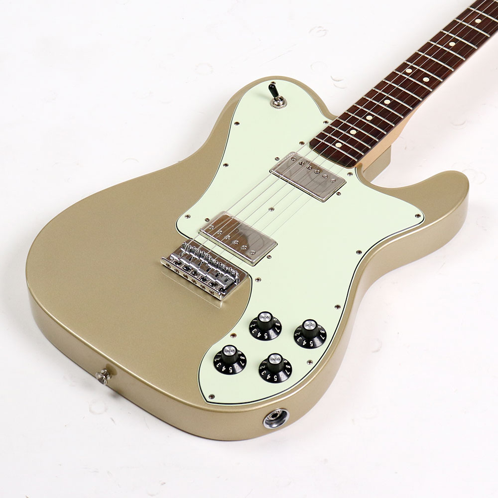 【中古】 エレキギター Fender Chris Shiflett Telecaster Deluxe Rosewood Fingerboard Shoreline Gold 2020年製 フェンダー テレキャスターデラックス FOO FIGHTERS クリス・シフレットモデル ボディ