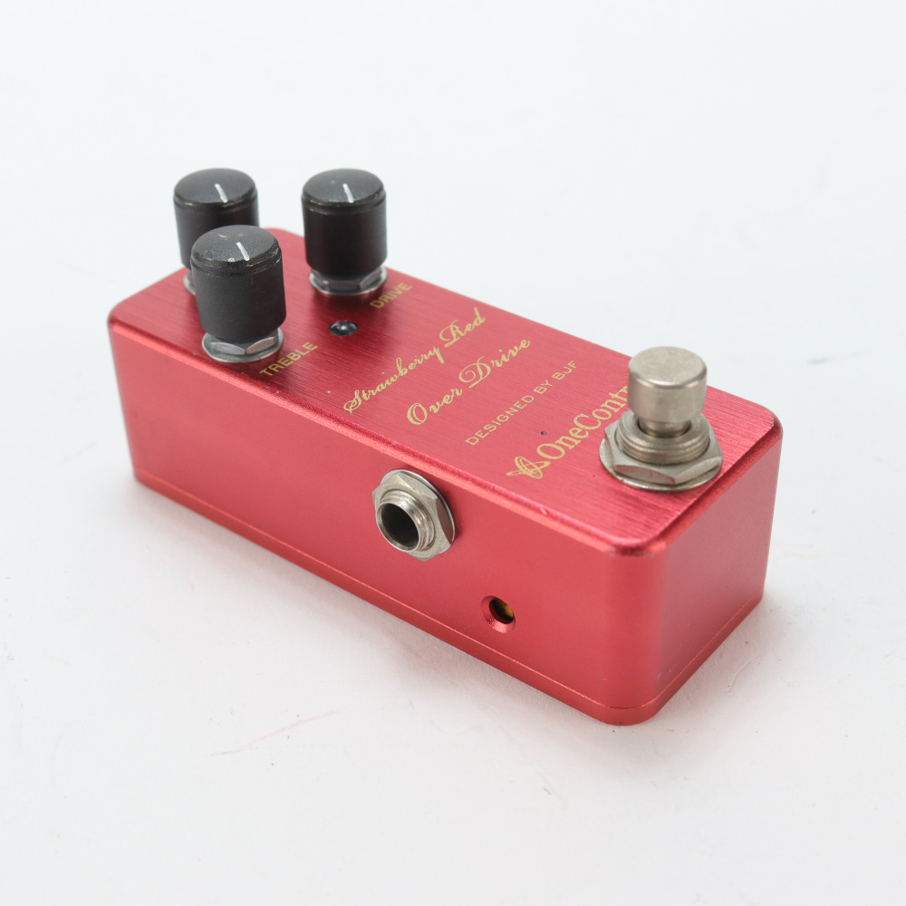 【中古】 エフェクター One Control Strawberry Red Overdrive 旧ロゴ ストロベリーレッドオーバードライブ ワンコントロール 詳細画像