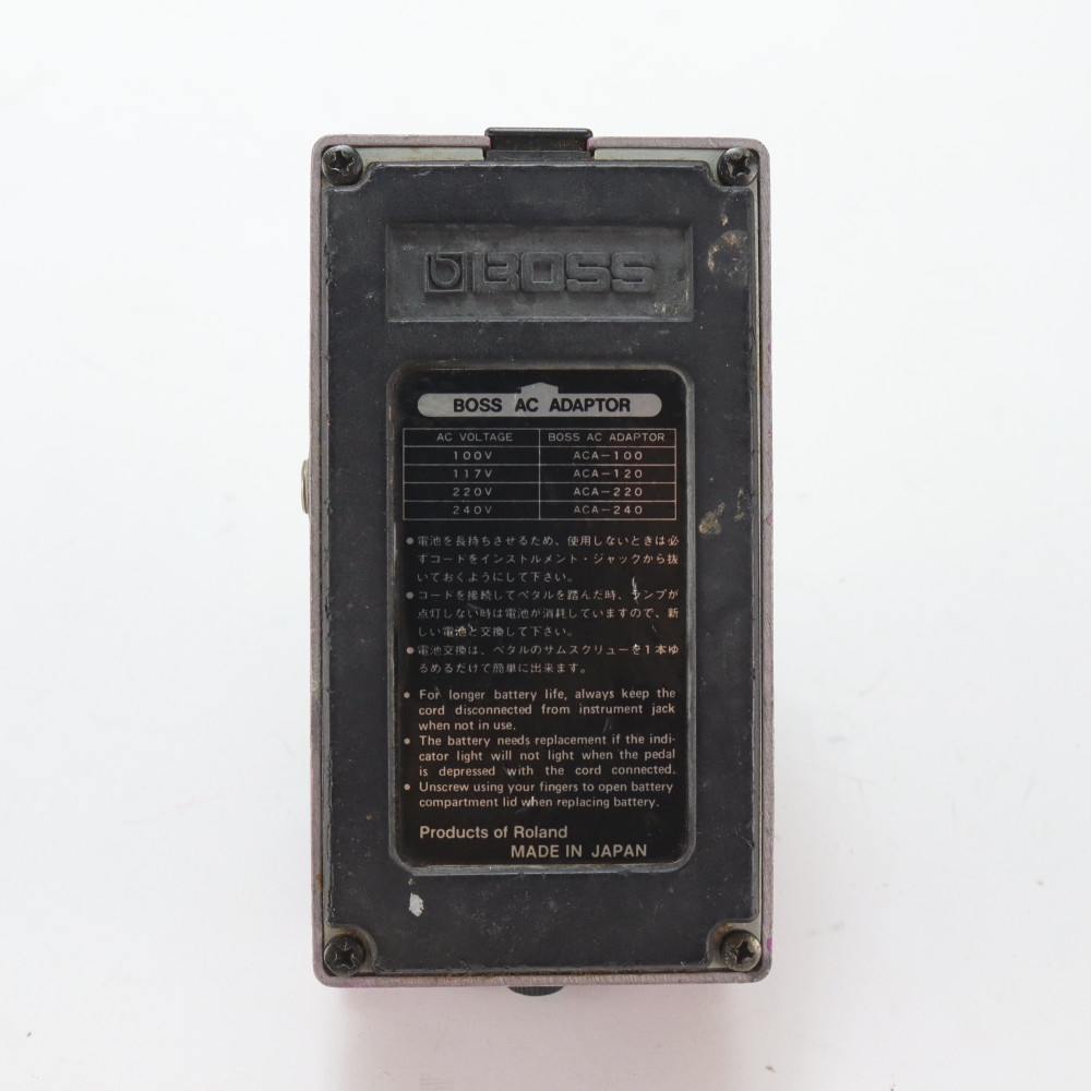 【中古】 フランジャー BOSS BF-2 Flanger Made in Japan Black Label ボス ギターエフェクター 詳細画像