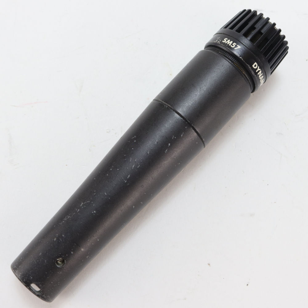 【中古】 マイク ダイナミックマイク 楽器用 SHURE SM57 シュアー 57 ゴーナナ シュア 全体