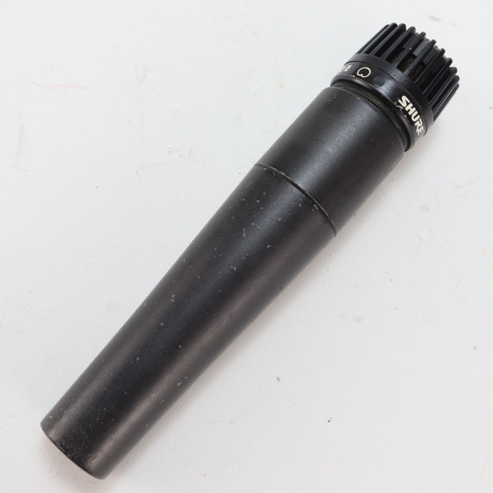 【中古】 マイク ダイナミックマイク 楽器用 SHURE SM57 シュアー 57 ゴーナナ シュア 全体逆サイド
