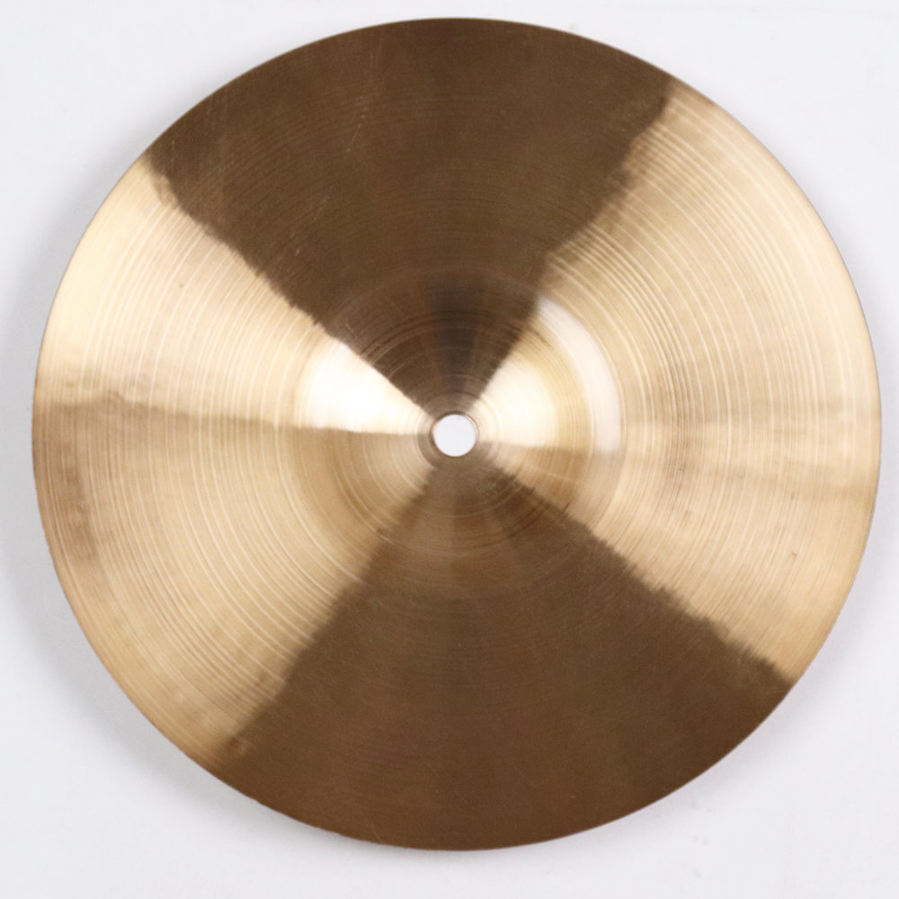 【中古】 スプラッシュシンバル パイステ PAISTE 2002 Splash 10インチ 裏面
