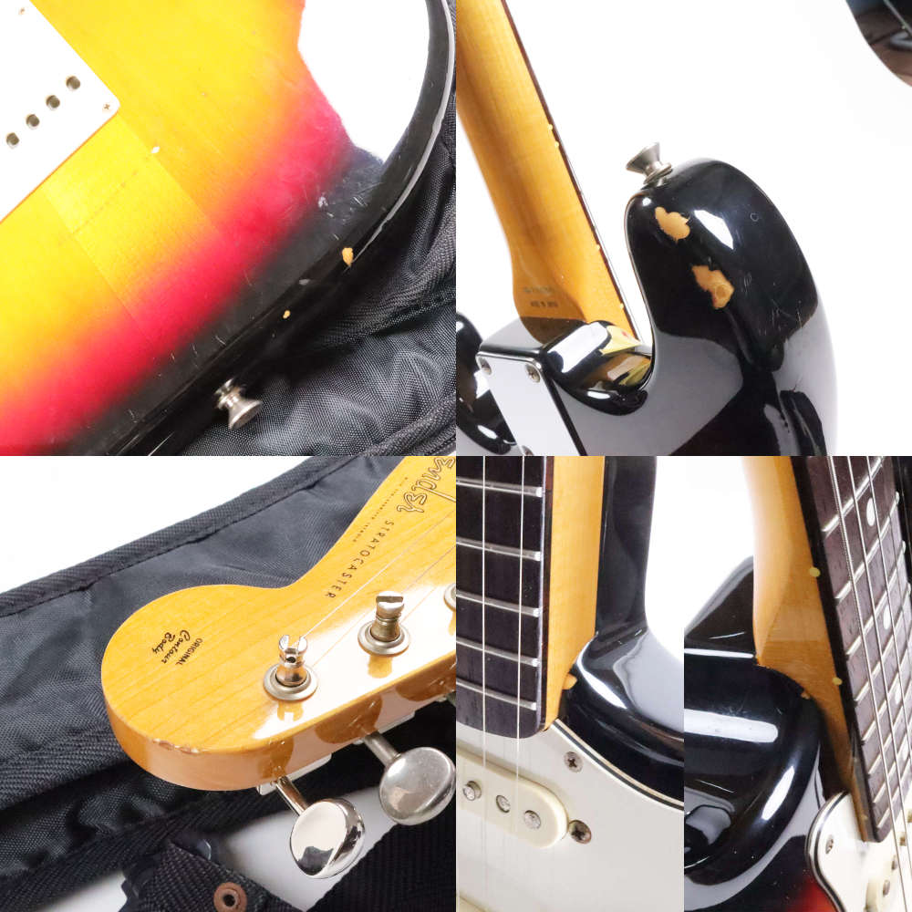 【中古】 エレキギター Fender Japan ST62-53 3TS 1993-1994年頃製造 3.10kg 軽量個体 フェンダージャパン ストラトキャスター 傷