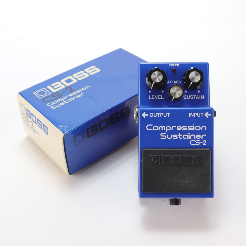【中古】コンプレッサー エフェクター BOSS CS-2 Compression Sustainer Made in Japan ギターエフェクター