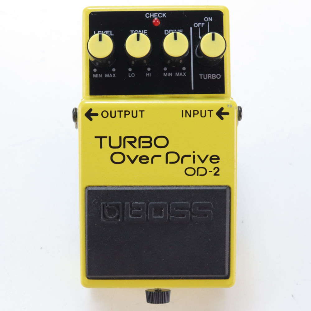 【中古】ターボオーバードライブ エフェクター BOSS OD-2 TURBO OverDrive ボス ギターエフェクター