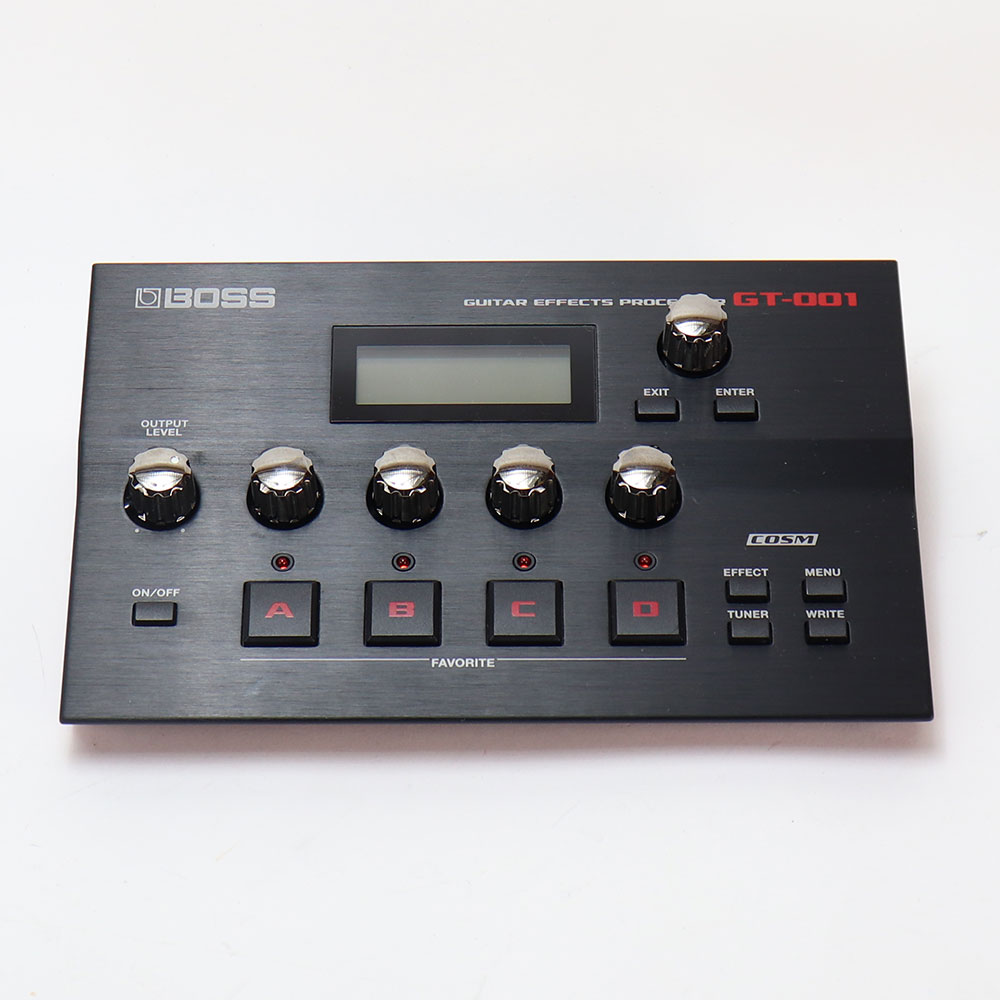 【中古】 ギター用マルチエフェクター BOSS GT-001 ボス マルチエフェクター 正面