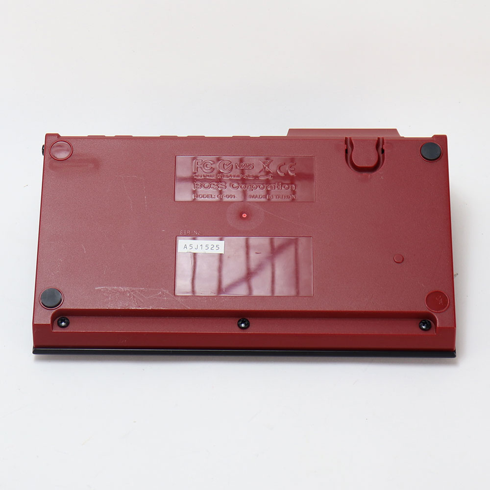 【中古】 ギター用マルチエフェクター BOSS GT-001 ボス マルチエフェクター 裏面