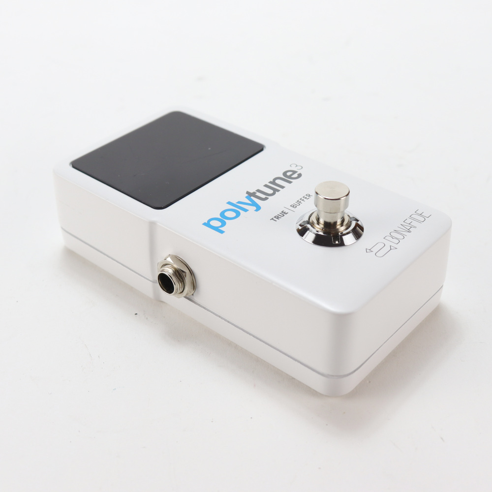 【中古】 チューナー tc electronic PolyTune 3 バッファー内蔵 ポリフォニックチューナー ポリチューン ペダルチューナー 詳細画像