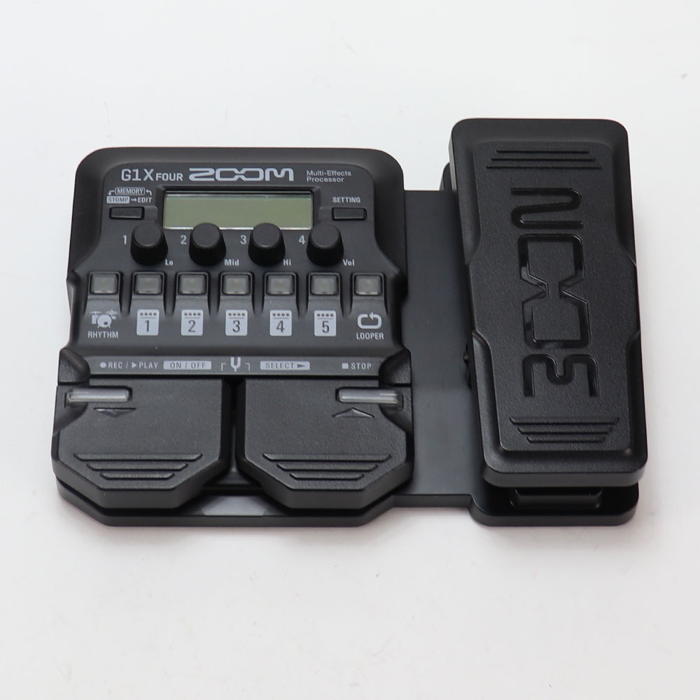 【中古】 ギターマルチエフェクター ZOOM G1X FOUR 正面
