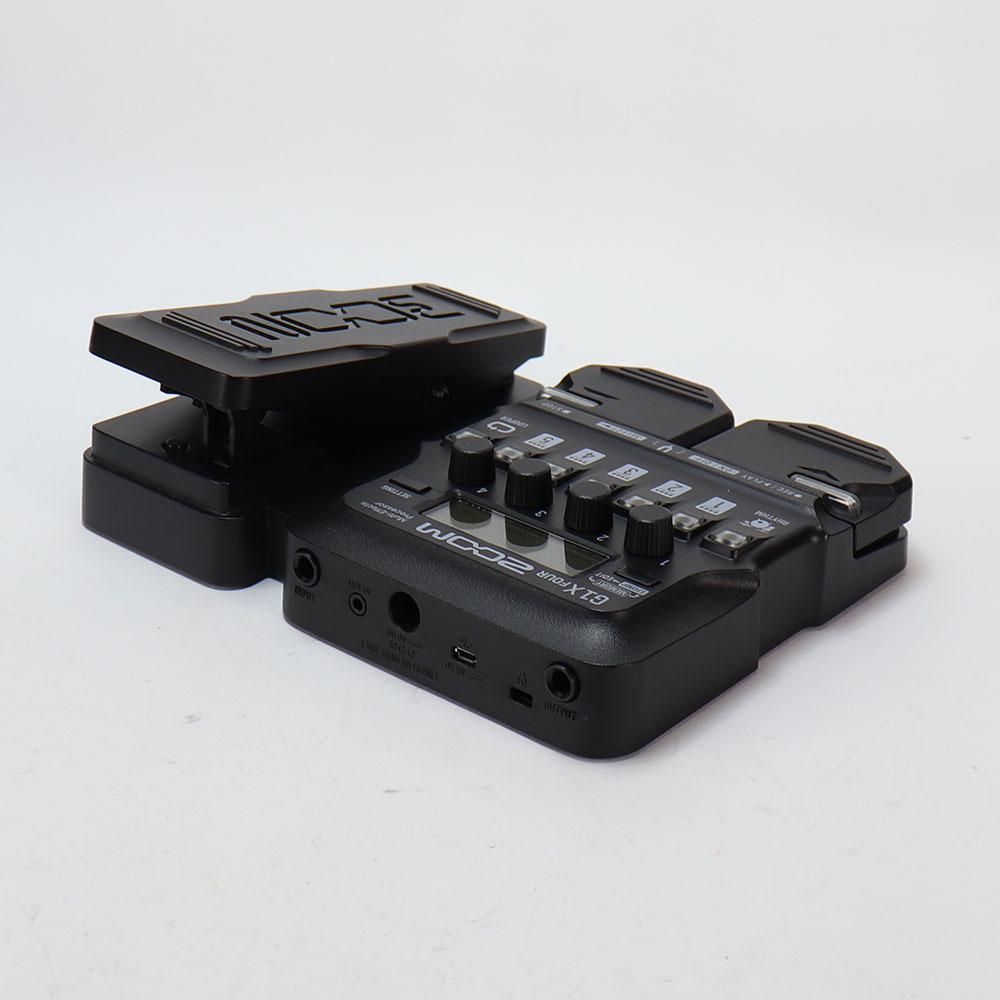 【中古】 ギターマルチエフェクター ZOOM G1X FOUR 全体