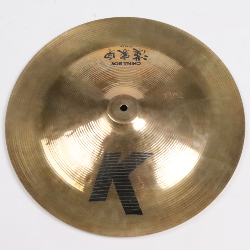 【中古】 ジルジャン チャイナシンバル ZILDJIAN K Zildjian 漢家兒 CHINA BOY 18インチ