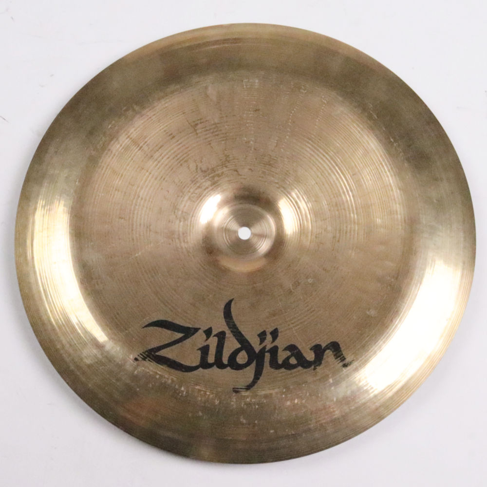 【中古】 ジルジャン チャイナシンバル ZILDJIAN K Zildjian 漢家兒 CHINA BOY 18インチ 裏面