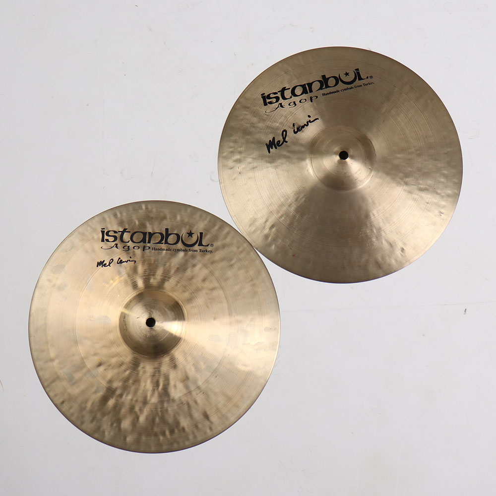 【中古】ハイハットシンバル ペア イスタンブール istanbul Agop Mel Lewis Signature Series HI-HAT 14インチ ハイハットシンバル ペア