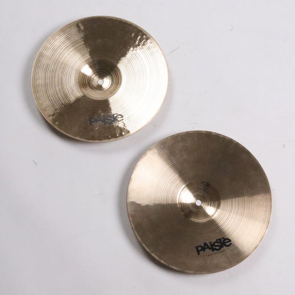 【中古】 ハイハットシンバル ペア パイステ PAISTE Signature Micro Hat 12インチ ペア 裏面