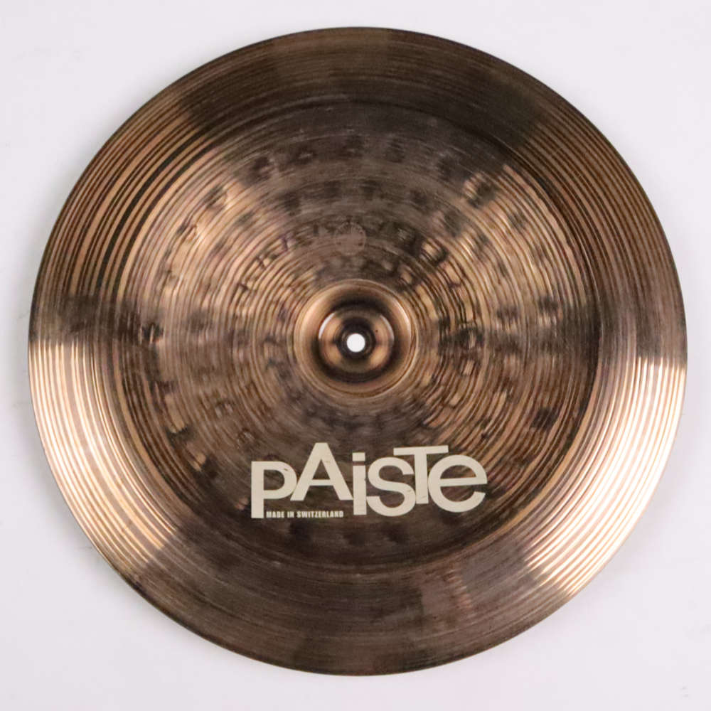 【中古】 チャイナシンバル パイステ PAISTE 900 Series China 18インチ チャイナシンバル 裏面