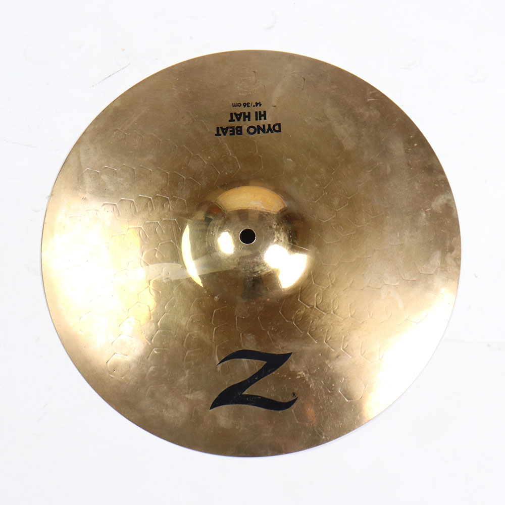 【中古】 ハイハットシンバル 1枚 ジルジャン ZILDJIAN A ZILDJIAN DYNO BEAT HIHAT 14インチ 1枚