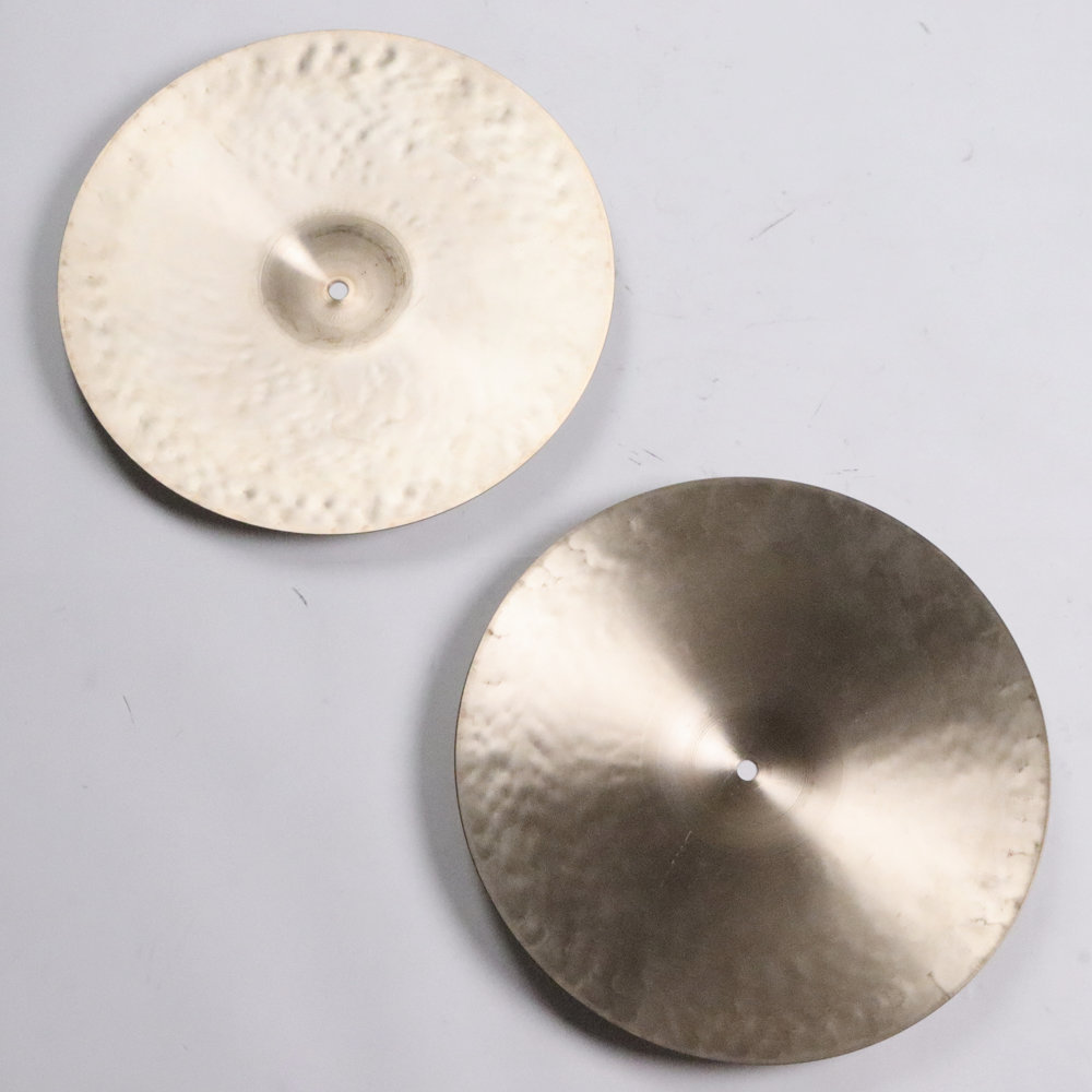 【中古】 ハイハットシンバル ペア ジルジャン ZILDJIAN K Zildjian HIHAT 14インチ ペア 裏面
