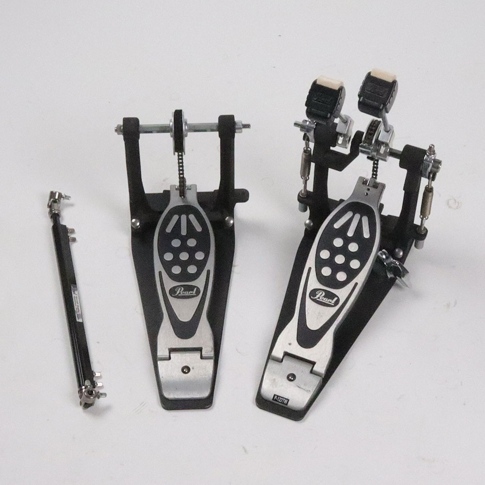 【中古】 ドラムツインペダル パール Pearl P-122TW ツインペダル ドラムペダル