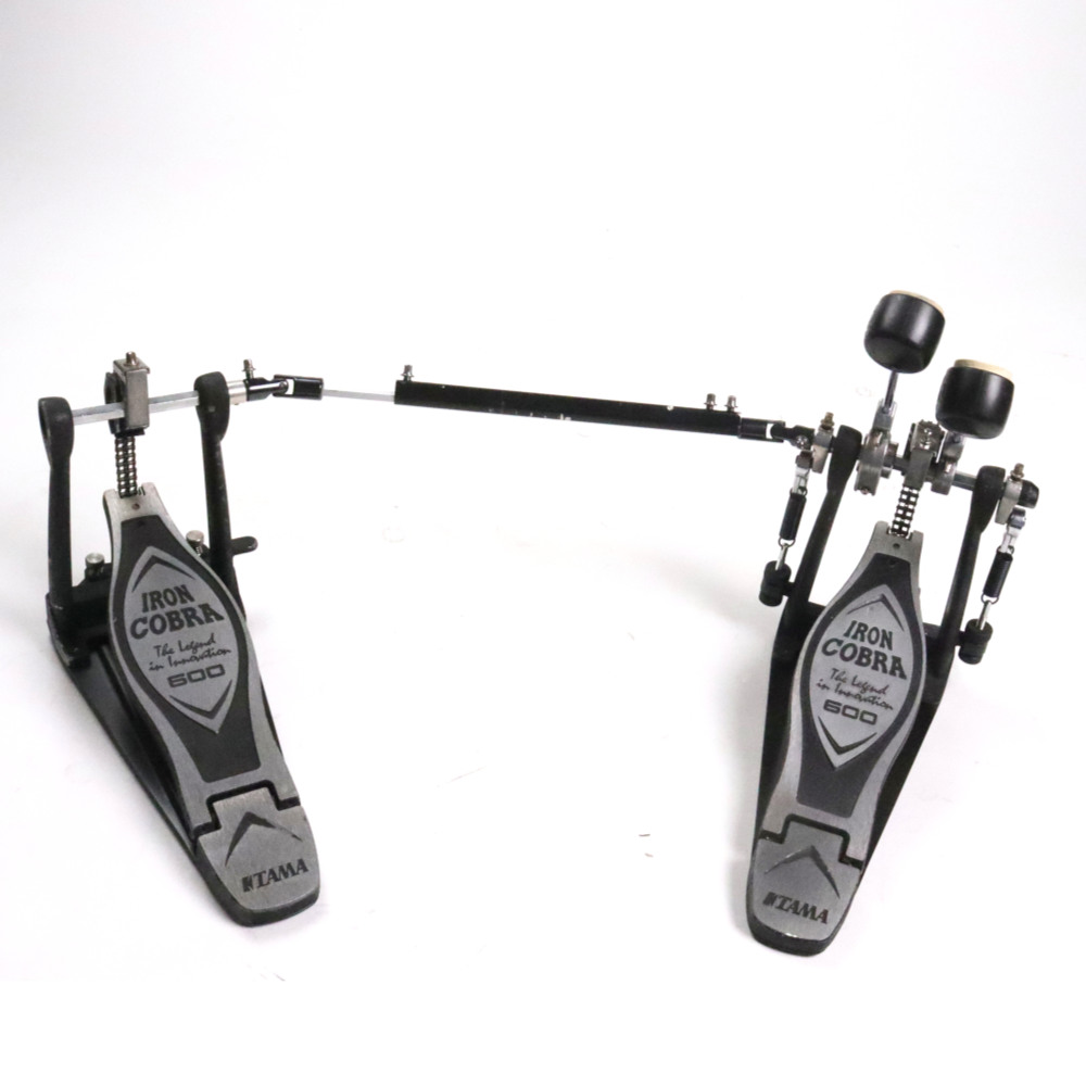 【中古】 ドラムツインペダル タマ TAMA HP600DTW Iron Cobra 600 Twin Pedal Duo Glide