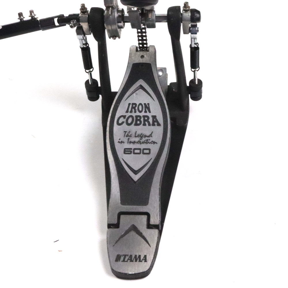 【中古】 ドラムツインペダル タマ TAMA HP600DTW Iron Cobra 600 Twin Pedal Duo Glide 右ペダル画像