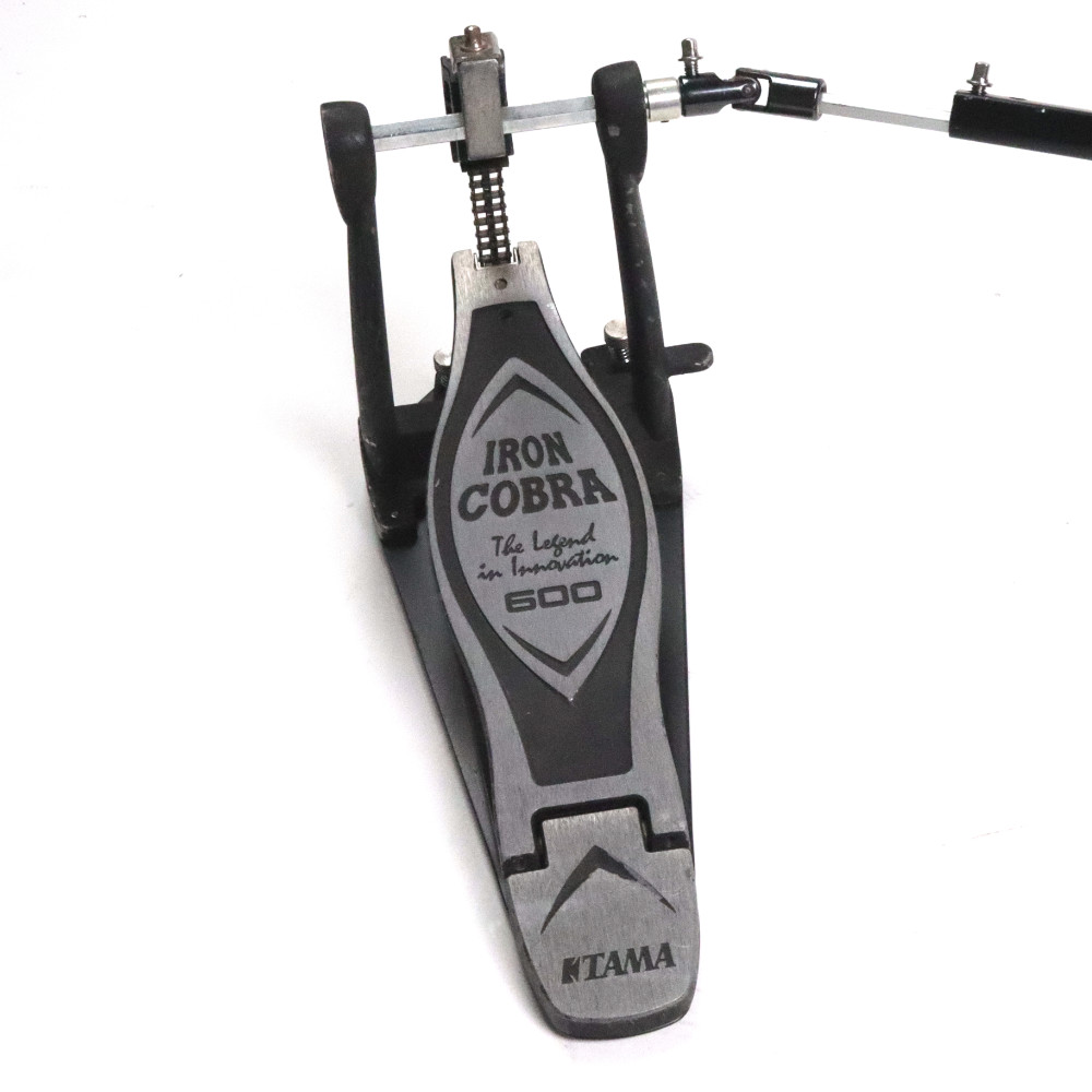 【中古】 ドラムツインペダル タマ TAMA HP600DTW Iron Cobra 600 Twin Pedal Duo Glide 左ペダル画像