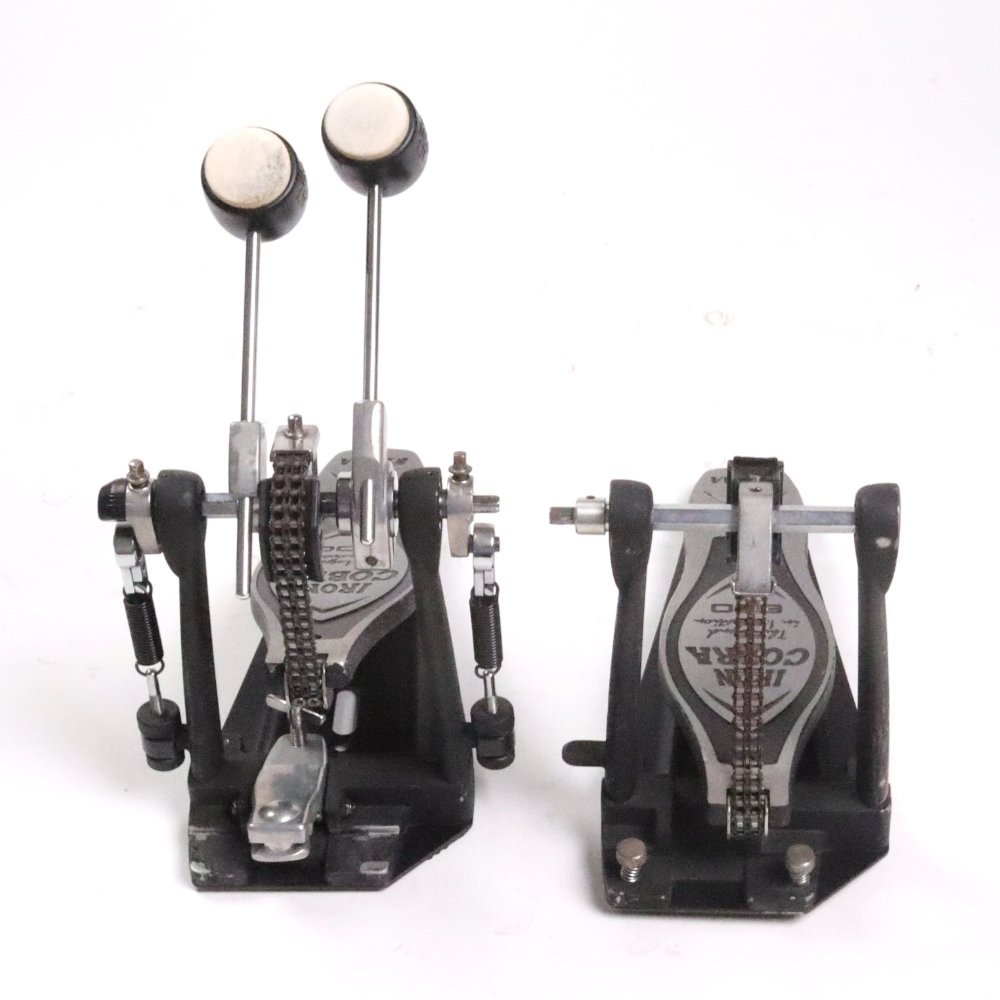 【中古】 ドラムツインペダル タマ TAMA HP600DTW Iron Cobra 600 Twin Pedal Duo Glide リア画像